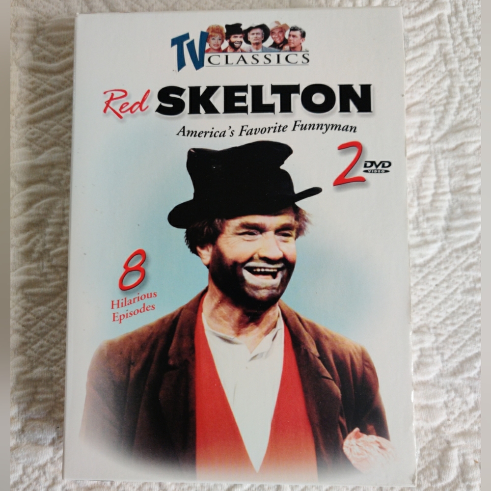 TV Classics Red Skeleton America's Favorite Funny Man Two VHS Set, New Sealed